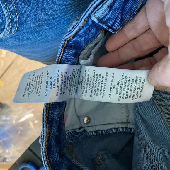 True Religion Womans Jeans Size 25 Stella Mid Rise Skinny Blue Denim Cotton Stre - Picture 14 of 15